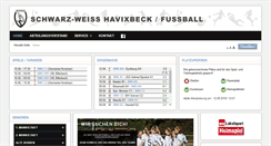 Desktop Screenshot of fussball.sw-havixbeck.de